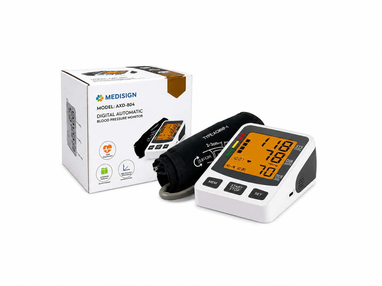 Medisign 804 Digital Blood Pressure Monitor
