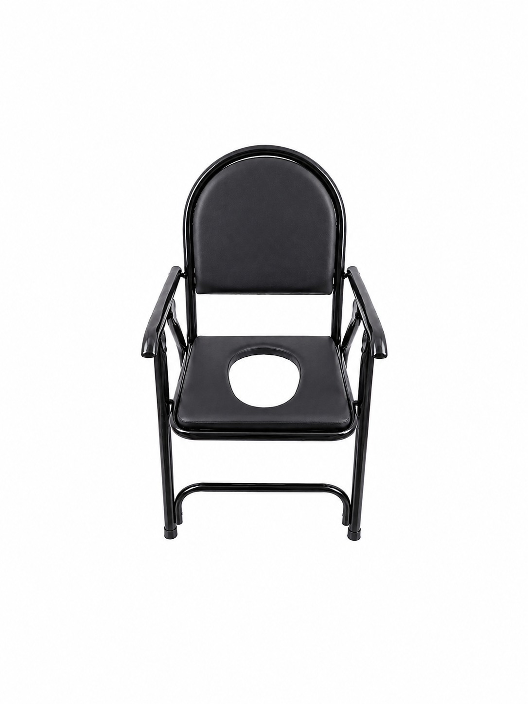 Local Folding Commode Chair Mota Pipe with Toilet Tub