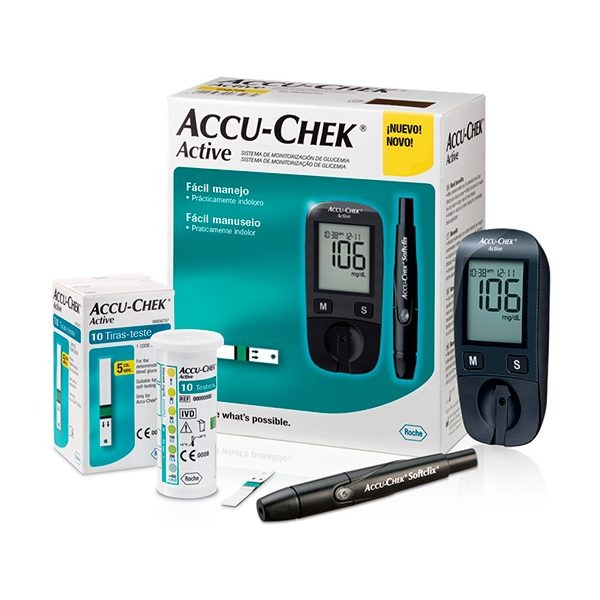 Accu Check Active Blood Glucose Meter