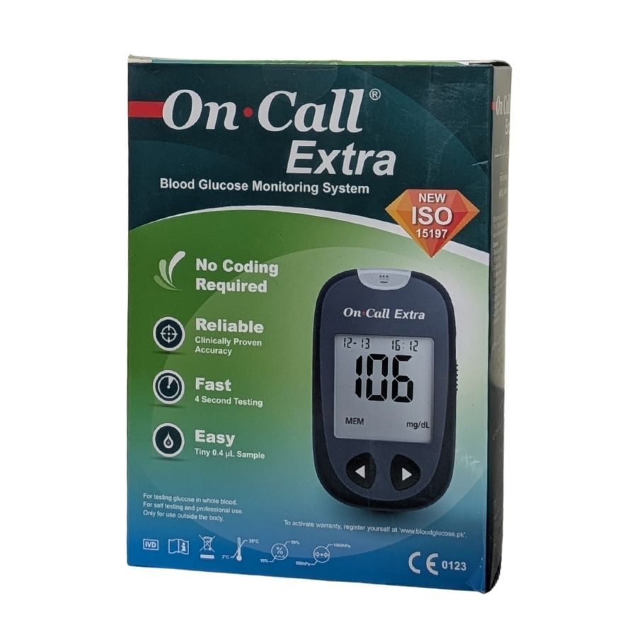 On Call Extra Blood Glucose Meter