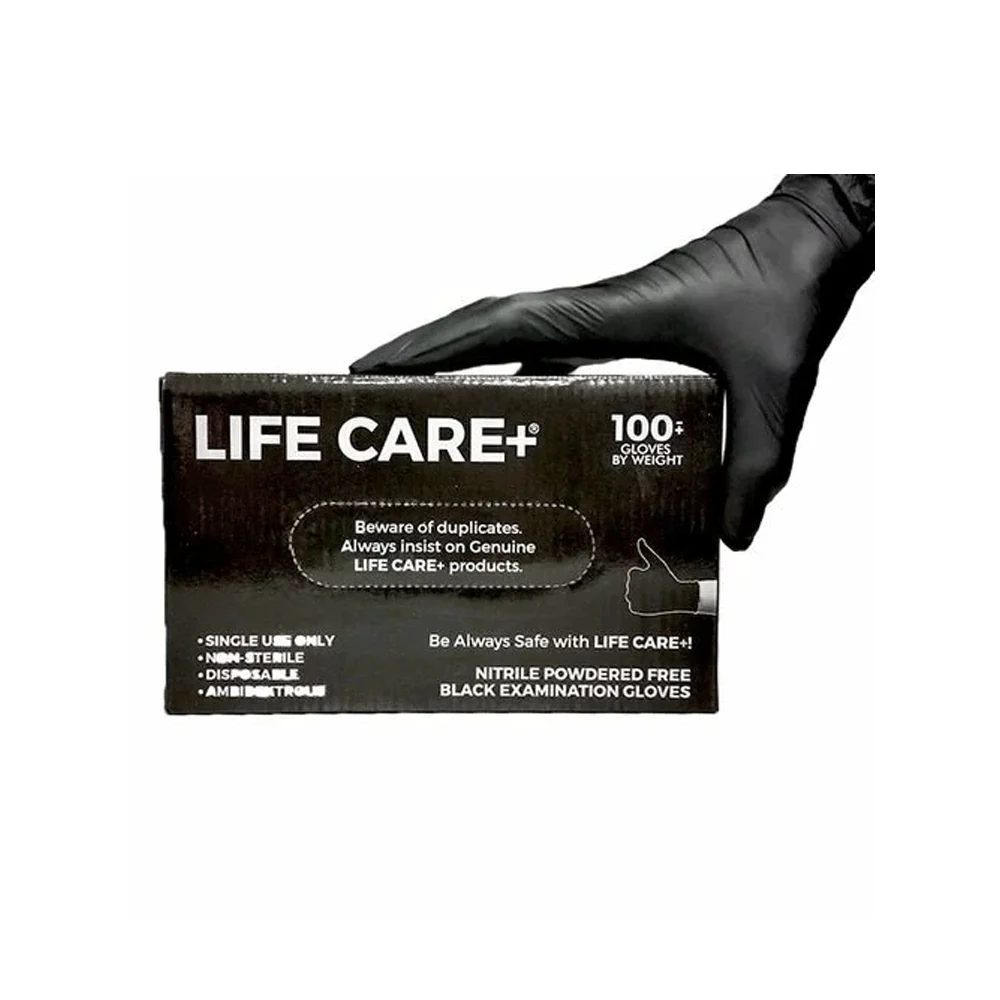 Life Care Black Gloves