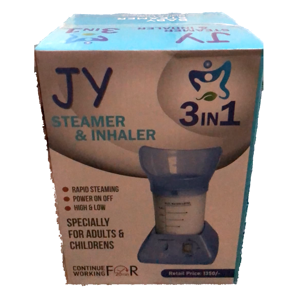 JY 3-in-1 Steamer & Inhaler